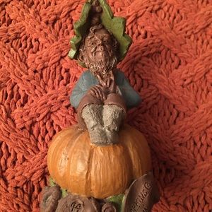 Vintage Tom Clark Gnome HOPKINS - Pumpkin 1989